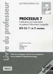 Processus 7 Bts Cg 1ere Et 2eme Annees (Les Processus Cg) Professeur 2017