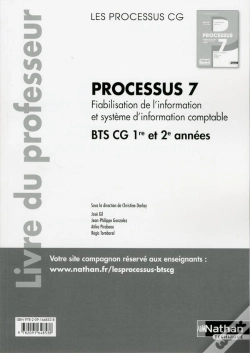Capa do artigo Processus 7 Bts Cg 1ere Et 2eme Annees (Les Processus Cg) Professeur 2017