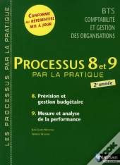 Processus 8/9 Bts 2 Cgo - 8) Provision Et Gestion Budgetaire 9) Mesure Et Analyse De La Performance