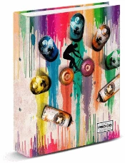 Capa do artigo PRODG Graffiti Pasta de 2 Anéis, Multicolorido