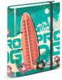 PRODG Surfboard Pasta de 4 Anéis Papel Quadriculado, Turquesa - Preview
