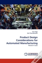 Capa do artigo Product Design Considerations For Automated Manufacturing
