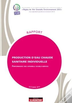 Capa do artigo Production D'Eau Chaude Sanitaire Individuelle