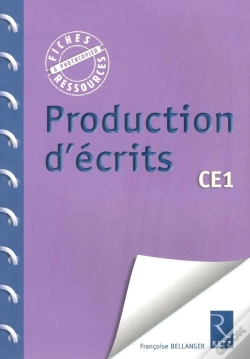 Capa do artigo Production D'Ecrits Ce1