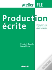 Capa do artigo Production Écrite ; Niveaux B1>B2 ; Atelier Fle