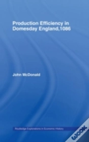 Capa do artigo Production Efficiency In Domesday England, 1086
