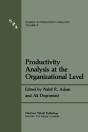 Productivity Analysis At The Organizational Level - Preview
