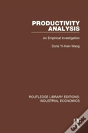 Capa do artigo Productivity Analysis