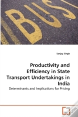 Capa do artigo Productivity And Efficiency In State Transport Undertakings In India
