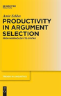 Productivity In Argument Selection - Preview