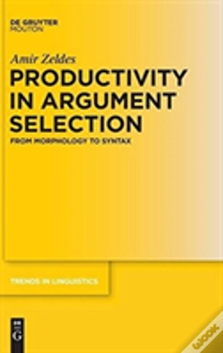 Capa do artigo Productivity In Argument Selection