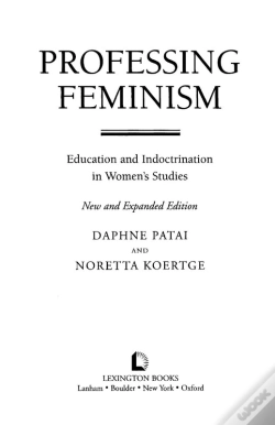 Capa do artigo Professing Feminism