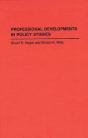 Professional Developments In Policy Studies - Preview