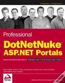 Capa do artigo Professional Dotnetnuke Asp.Net Portals