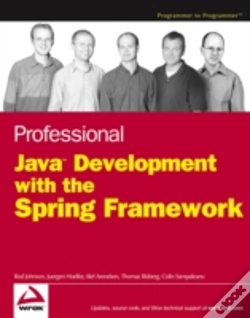 Capa do artigo Professional Java Development With The Spring Framework