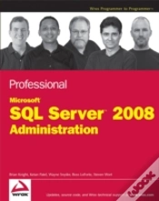 Capa do artigo Professional Microsoft Sql Server 2008 Administration