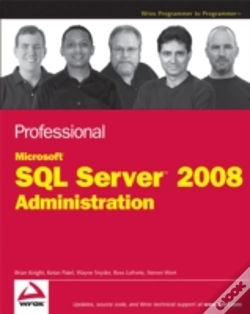 Capa do artigo Professional Microsoft Sql Server 2008 Administration