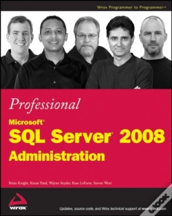 Capa do artigo Professional Microsoft Sql Server 2008 Administration