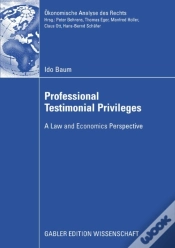 Capa do artigo Professional Testimonial Privileges