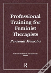 Capa do artigo Professional Training For Feminist Therapists