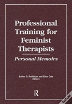 Capa do artigo Professional Training For Feminist Therapists