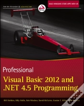 Capa do artigo Professional Visual Basic 2012 And .Net 4.5 Programming