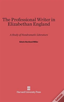 Capa do artigo Professional Writer In Elizabethan England