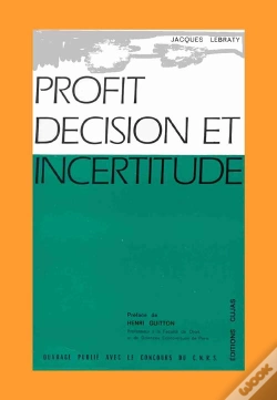 Capa do artigo Profit, Décision Et Incertitude