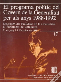 Capa do artigo Programa Pol¡Tic Del Govern De La Generalitat Per Als Anys 1988-1992. Discursos Del President De La