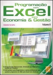 Capa do artigo Programação com Excel para Economia & Gestão - Volume II