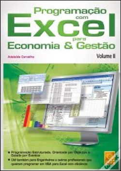 Capa do artigo Programação com Excel para Economia & Gestão - Volume II