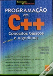 Capa do artigo Programação em C++ - Conceitos Básicos e Algoritmos