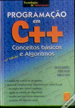Capa do artigo Programação em C++ - Conceitos Básicos e Algoritmos