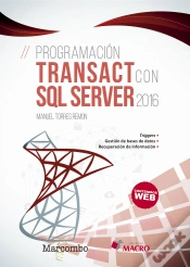 Capa do artigo Programación Transact Con Sql Server 2016