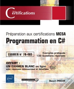 Capa do artigo Programmation En C# - Preparation Aux Certifications Mcsa - Examen 70-483