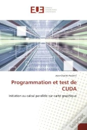 Programmation Et Test De Cuda - Initiation Au Calcul Parallele Sur Carte Graphique