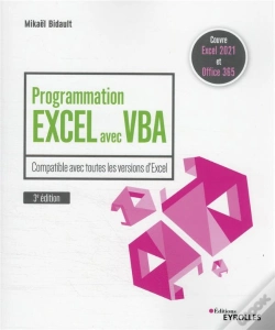 Capa do artigo Programmation Excel Avec Vba (3e Édition)