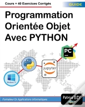 Capa do artigo Programmation Orientee Objet Avec Python - Cours 40 Exercices