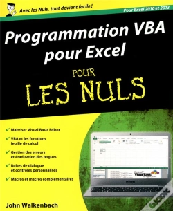 Capa do artigo Programmation Vba Pour Excel 2010 Et 2013 Pour Les Nuls