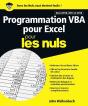 Programmation Vba Pour Excel 2010 Et 2013 Pour Les Nuls - Preview