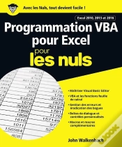 Capa do artigo Programmation Vba Pour Excel 2010 Et 2013 Pour Les Nuls