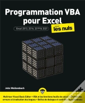 Capa do artigo Programmation Vba Pour Excel 2022 Pour Les Nuls