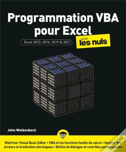 Capa do artigo Programmation Vba Pour Excel 2022 Pour Les Nuls