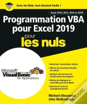 Capa do artigo Programmation Vba Pour Excel Pour Les Nuls (Édition 2019)