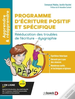Capa do artigo Programme D'Écriture Positif Et Spécifique : Rééducation Des Troubles De L'Écriture - Dysgraphie