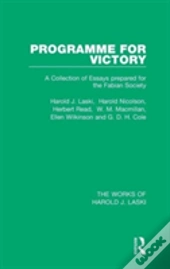 Programme For Victory (Works Of Harold J. Laski)