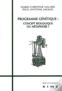 Capa do artigo Programme Genetique : Concept Biologique Ou Metaphore ?