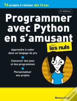 Capa do artigo Programmer Avec Python En S'Amusant Pour Les Nuls (4e Édition)