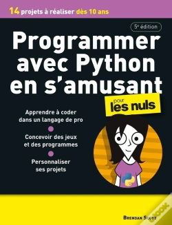 Capa do artigo Programmer Avec Python En S'Amusant Pour Les Nuls (5e Édition)