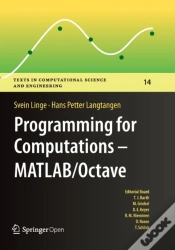 Capa do artigo Programming For Computations - Matlab/Octave